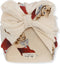 Konges Sløjd Turban beanie baby - Xmas kitty - Tulband - Biologisch katoen - Voor Kinderen - 12-18 Maand - Maat 12-18 mnd