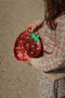 Konges Sløjd Tut Strawberry Schoudertasje met glitter - Barbados Cherry