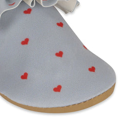 Konges Sløjd - Twinkle frill Zwemschoenen / Turnpantoffel - Du coeur gletsjer - Zwemslof - Waterschoen - Anti-slip - Maat 30-31