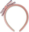 Konges Sløjd Velvet Bow Haarband/Diadeem - Mellow Rose