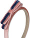 Konges Sløjd Velvet Bow Haarband/Diadeem - Mellow Rose