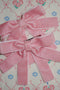 Konges Sløjd Velvet Bow Haarclips - Set van 2 stuks - Peony Pink