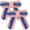Konges Sløjd Velvet Bow Haarklem/Haarclips - Set van 2 stuks - Mellow Rose