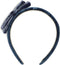 Konges Slojd Velvet Bow Hairbrace Haaraccessoires Meisjes - Donkerblauw - Maat ONESIZE
