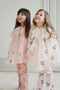 Konges Sløjd Verkleedkledij Glitter Feetje - Cape en schoentjes - Ma Grand Cerise 25/26