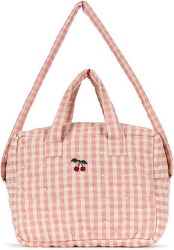 Konges Sløjd Verzorgingstas poppen/Luiertas - Powder Pink Check