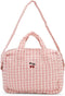 Konges Sløjd Verzorgingstas poppen/Luiertas - Powder Pink Check