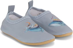 Konges Sløjd - Whale boat Aster Swim Shoes - Zwemschoenen / Turnpantoffel - Zwemslof - Waterschoen - Anti-slip - Maat 26/27