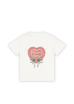 Konges Sløjd Who's your mama kids tee - Mama en kind T-shirt - Antique White 18M
