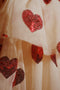 Konges Sløjd Yvonne Fairy Hartjes jurk met sequins - Buttercream 2Y