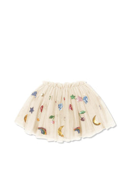 Konges Sløjd Yvonne Ladybug rok kind - Rainbow Twinkle 5-6Y