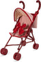 Konges Sløjd Zoë Lulu Poppenwagen/Doll Stroller/Buggy - Strawberry Ice