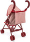 Konges Sløjd Zoë Lulu Poppenwagen/Doll Stroller/Buggy - Strawberry Ice
