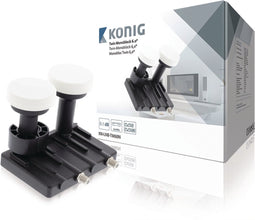 König KN-LNB-TM60N Lnb Twin Monoblock 6.0° 1.1 Db