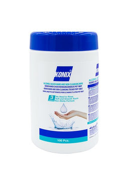 Konix - holdoekjes konix hand en huid dispenser à100st | 24 stuks
