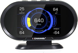 Konnwei KW206 HUD OBD2 Auto Diagnostische Scanner