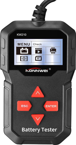 Konnwei KW210 -12V – Auto Accu Tester – Nederlands