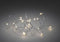 Konstsmide 1460-190 Mini-lichtketting Binnen werkt op batterijen Aantal lampen 20 LED Warmwit Verlichte lengte: 1.9 m
