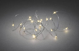 Konstsmide 1460-890 Micro-lichtketting Binnen werkt op batterijen Aantal lampen 20 LED Amber