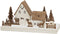 Konstsmide 3282-210 Kerstboog Bos, Huis Warmwit LED Wit, Bruin