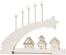 Konstsmide 3284-210 Kerstboog Ster Warmwit LED Wit