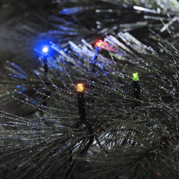 Konstsmide 3612-500 Micro-lichtketting Buiten werkt op het lichtnet Aantal lampen 120 LED Meerkleurig Verlichte lengte: 19.04 m