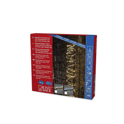 Konstsmide 3774 - Feestverlichting - mini ropelight transparant 130 lamps LED met timer - 1000 cm - op batterij - voor buiten - warmwit