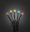 Konstsmide 3813-500 Micro-lichtketting Buiten werkt op het lichtnet Aantal lampen 200 LED RGB Verlichte lengte: 31.84 m