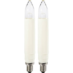 Konstsmide 5037-120 Reserve LED-lamp 2 stuk(s) E10 8 - 55 V Warmwit