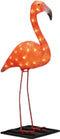Konstsmide 6272 - Lichtdecoratie - Flamingo 70cm 96L LED verlicht - 24V trafo - zeer energiezuinig - voor binnen en buiten - oranje