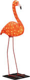 Konstsmide 6273 - Lichtdecoratie - Flamingo 110cm 96L LED verlicht - 24V buitentrafo- zeer energiezuinig - voor binnen en buiten - oranje