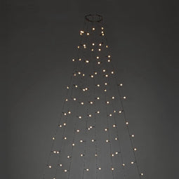 Konstsmide 6327-800 LED-boommantel Binnen/buiten Energielabel: F (A - G) werkt op het lichtnet Aantal lampen 240 LED Amber Verlichte lengte: 2.4 m