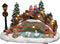 Konstsmide Kerstdecoratie Brug Led 18 Cm Polyresin Bruin/wit