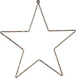 Konstsmide Kerstverlichting Ster 50 Led 2200k Ip20 45 Cm Amber