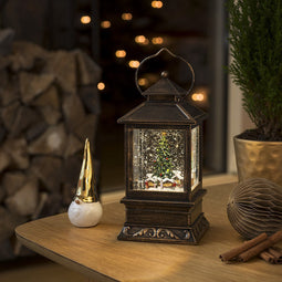 Konstsmide Lantaarn met Kerstmarkt en LED