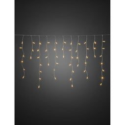 Konstsmide Lichtgordijn ijsregen Buiten 24 V 96 LED Amber