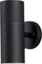 Konstsmide Modena - Wandspot twin XL 20cm - 230V - GU10 - matzwart