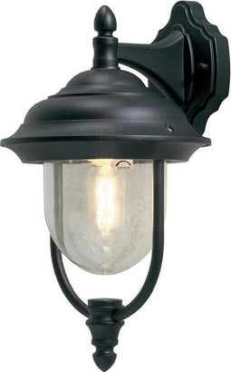 Konstsmide Parma Wandlamp Buiten Up - E27 - IP43 - Zwart