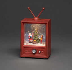 Konstsmide Sneeuwbol Kerstman Led 21,5 X 12,5 Cm Bruin