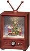 Konstsmide Sneeuwbol Kerstman Led 21,5 X 12,5 Cm Bruin