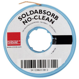 Kontakt Chemie CRC Kontaktchemie Desoldeerdraad Lengte 1.5 m Breedte 2.5 mm In vloeimiddel gedrenkt