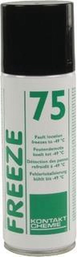 Kontakt Chemie Freeze 75 33168-Aa Koudespray Niet Brandbaar 200 Ml