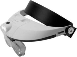 Konus Hoofdloep Vuemax-2 Led 1x - 6x Wit/zwart