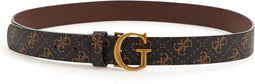 Guess Dames Riem - Adjustable Belt - Bruin Logo - Maat S