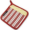 KOOK Pannenlap Streep - Rood