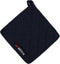 KOOK Pannenlap Washed Navy 21 x 21 cm