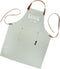 KOOK schort vintage-licht grijs