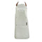 KOOK schort vintage-licht grijs