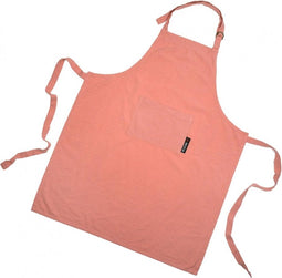 Kook schort washed uni-Roze