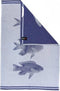 KOOK Theedoek Vis Blauw 50 x 70 cm